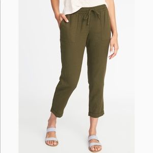 Old Navy Olive crop pants